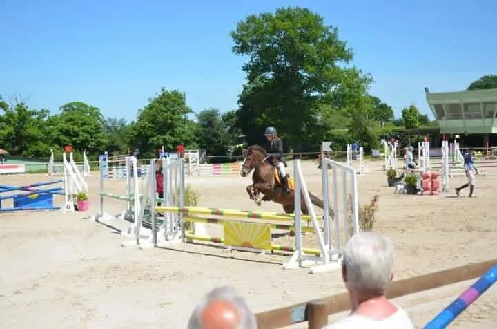 Passage d'obstacle en concours